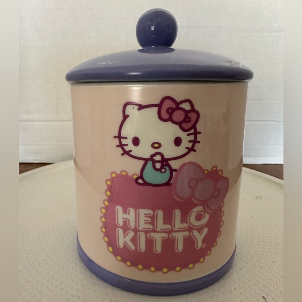 🆕Hello Kitty Ceramic Storage Jar - Picture 3 of 11
